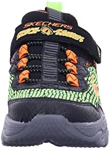 Skechers Kids Boy's Dino-Lights Sneaker, Black/Orange, 12.5 Little Kid | Image 6