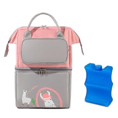 Breastmilk Cooler Bag with Ice Pack Waterproof ...