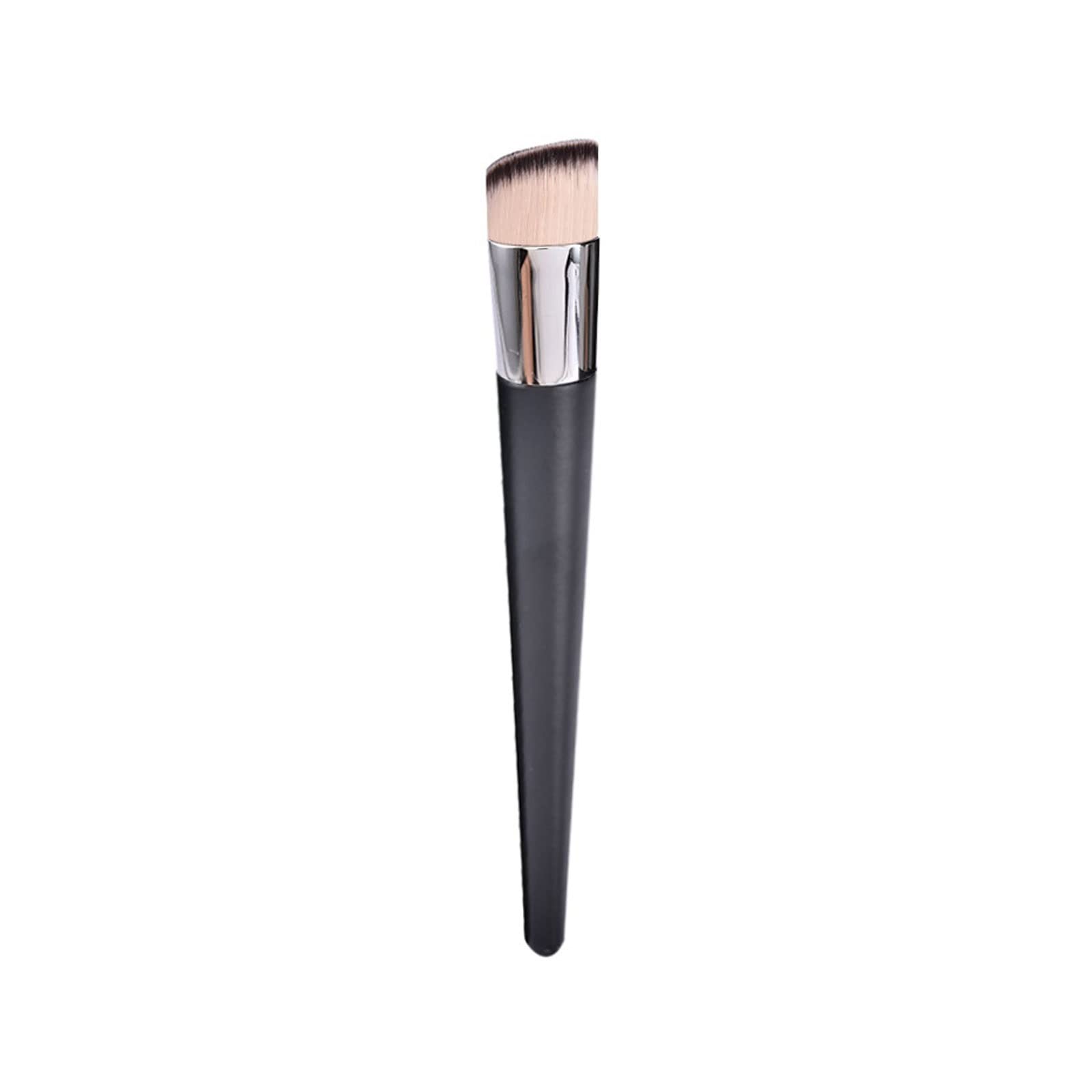 1 brocha profesional oblicua para base de maquillaje en polvo, corrector, base líquida, brochas de maquillaje para rostro, herramientas de belleza y cosméticos