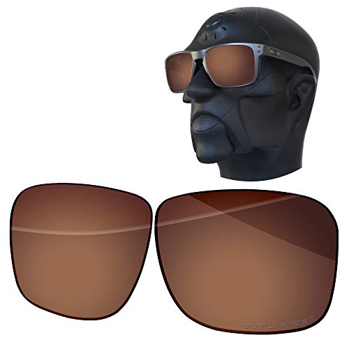 Image of Ensky HardyShield Replacement Lenses for Oakley Holbrook XL OO9417 59mm Sunglasses - Saddle Brown