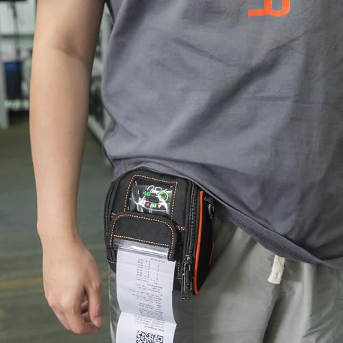 Image of Carrying Case for Zebra ZQ220 ZQ310 ZQ320 - Portable Thermal Label Printer Bag with Shoulder Strap, Easy Transport and Protection, Convenient Label Access