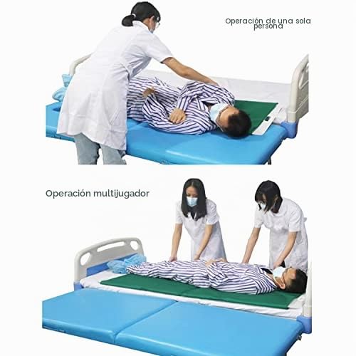 Tabla de transferencia plegable, dispositivo de asistencia deslizante para pacientes, tablas deslizantes para traslados de personas mayores y discapacitados, tabla de transferencia para pacientes