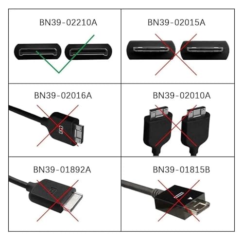 Fil de connexion écran noir solution avec câble One Connect BN96-44186A - 4