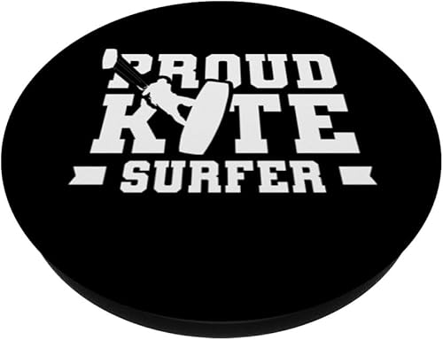 Miniatura 2 de Proud Kitesurfer Kitesurfing Kite Surfing Kiting Kitesurf PopSockets Swappable PopGrip