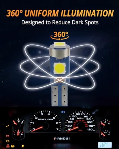 Kit de 11 Lámparas LED para Tablero Ford F150 F250 2000-2008 miniatura 3