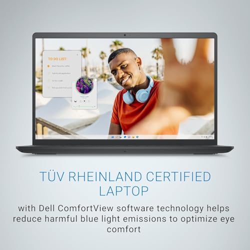 Image of Dell 15, Intel Core i3 13th Gen -1305U, 16GB DDR4, 512GB SSD, FHD, 15.6 inch /39.6cm, Windows 11, Microsoft Office Home 2024, Carbon Grey, 1.66Kg, [Vostro 3530], Intel UHD Graphics, Thin & Light Laptop