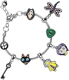 RealThing Carton Adjustable Bracelet Charm Accessories for Women Men, Gift Fashion Jewelry for Halloween Costume Cosplay Movie Props Dress Up