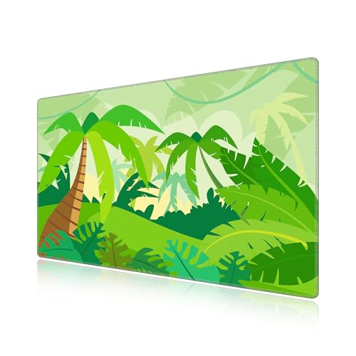 Tapis de bureau XL LL-COEUR Verdure pour organiser votre espace de travail