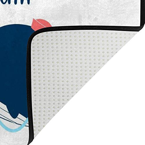 Tapis moderne grand format en tissu polyester résistant coloris Color1 pour séjour - 5