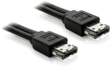2 ans DeLOCK Power Over eSATA Cable Male-Male 1m Cable de SATA Negro - Cable SATA (1 m, eSATA, eSATA, Male Connector/Male Connector, Negro)