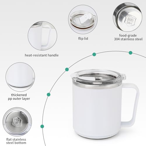 Image of VOBAGA Mug Warmer, Coffee Warmer with 15OZ Mug Set for Home Office Home Desk, Coffee Cup Warmer with 3 Temperature Settings for Tea, Cocoa with Auto Shut Off for Holiday Birthday Coffee Gifts