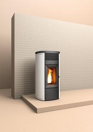 MCZ Musa Air M3 Pelletofen 10 kW Pellet Ofen Pellets Holzpellets Kamin Verkleidung Musa Metall Weiß
