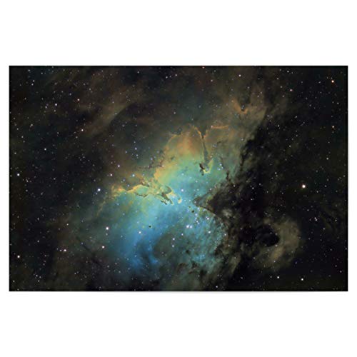 artboxONE Poster 30x20 cm Natur Pillars of Creation - Bild Säulen der Schöpfung Astronomie Hubble