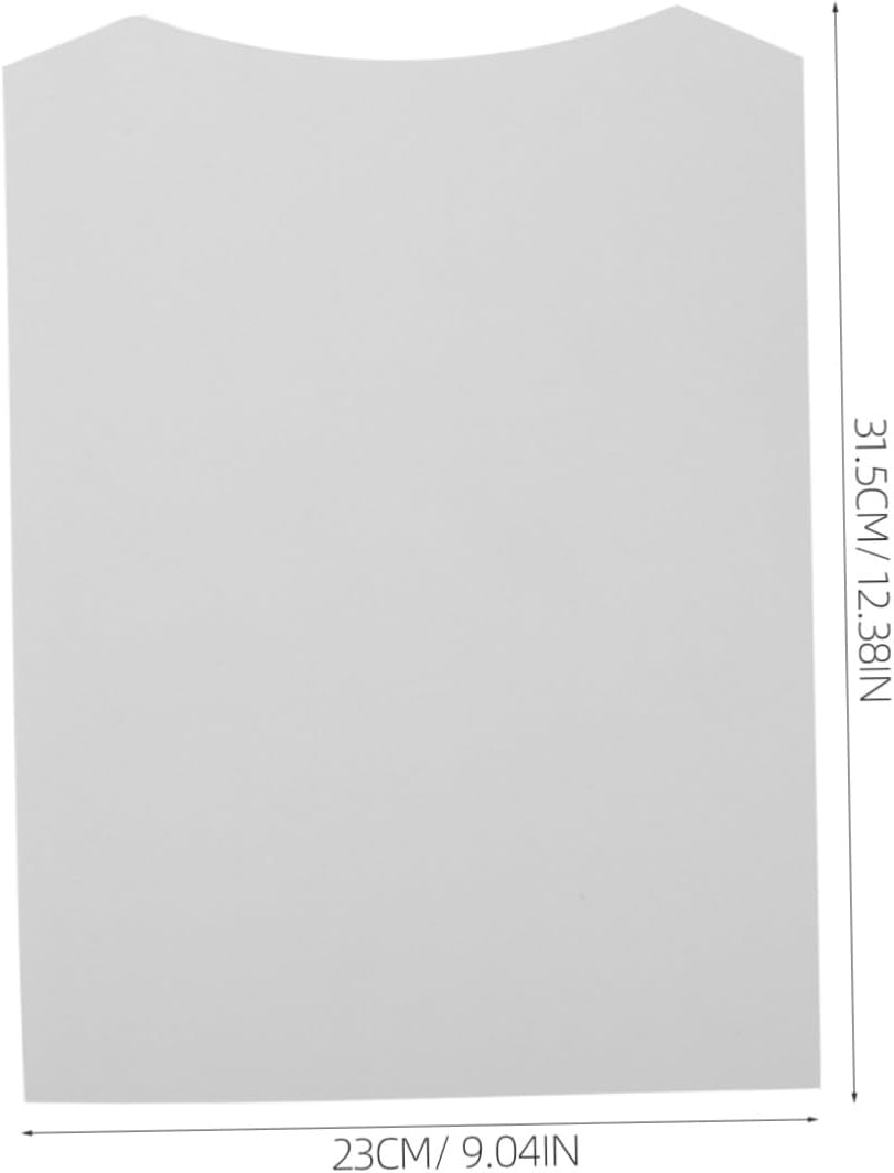 10pcs Shirt Lining Boards Paper Insert Forms for Shirts