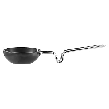 Vinod Black Pearl Jumbo Hard Anodised Tadaka Pan, Black