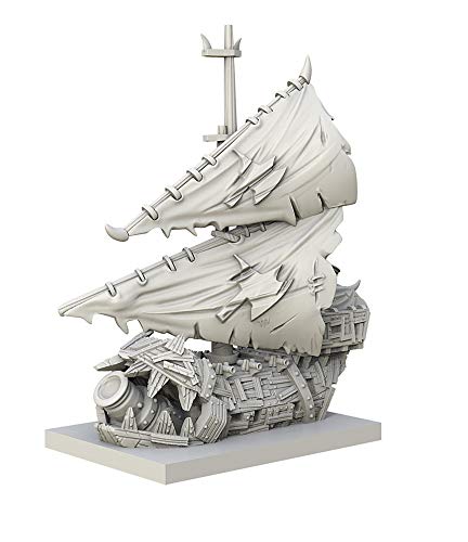 mantic Armada: Orc - Bombboat. MGARO202. Unpainted