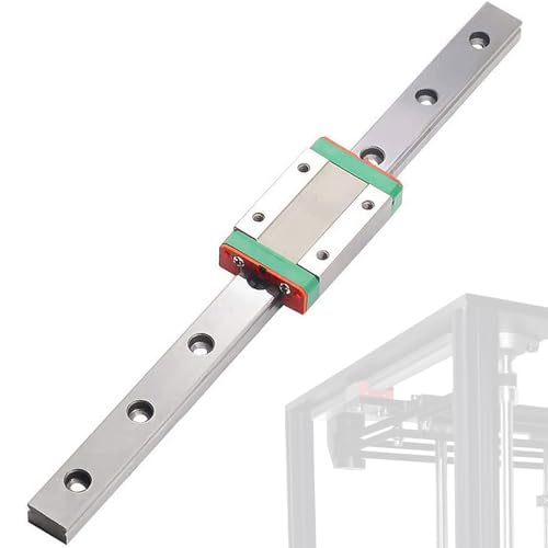 Rail de guidage linéaire MGN12 de 200 mm haute précision pour mouvement fluide
