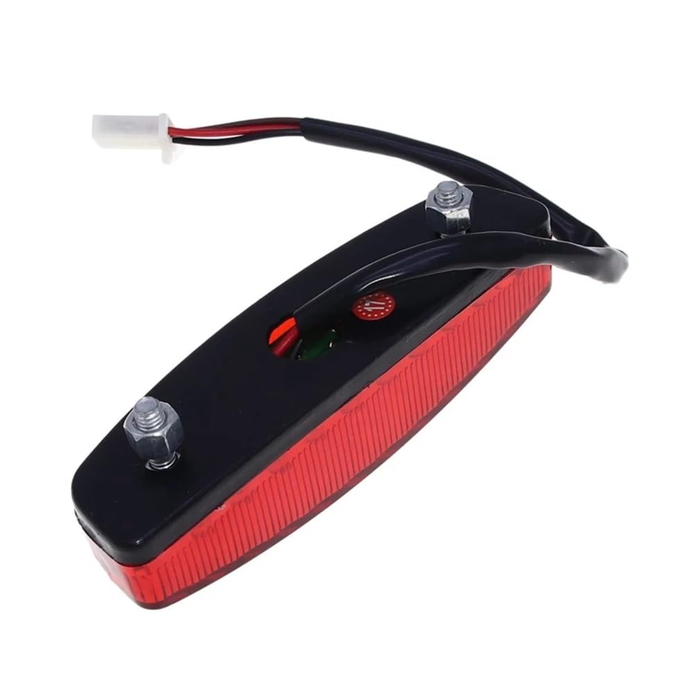 Luce di Stop A LED A 3 Fili da 12 V, Posteriore per Targa, ATV, Fuoristrada, Moto, Universale Luci Freno