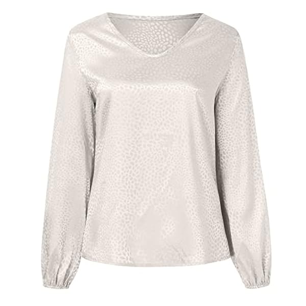 Förvår v-ringad tröja leopard tryck skjorta damer siden jacquard långärmad skjorta klänning mage kashmir damer