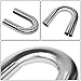 DNA MOTORING ZTL-25SS-8P 8 Pcs 2.5 Inches Stainless Steel DIY Custom Exhaust Tubing Mandrel Bend Pipe Straight & U-Bend Kit, Universal Fit