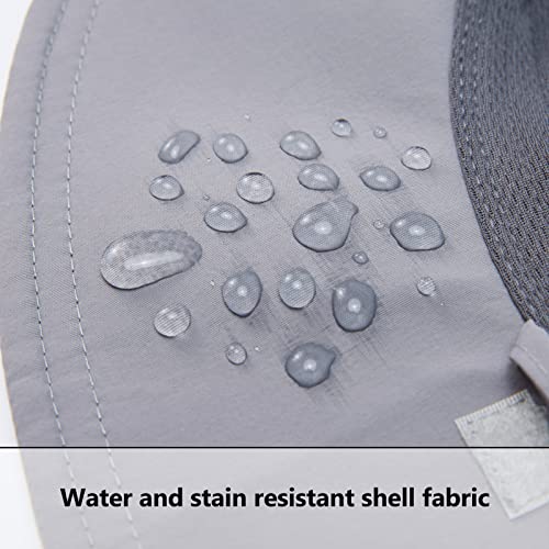 Image of BASSDASH UPF 50+ Sun Fishing Hat Water Resistant with Detachable Neck Flap