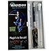 Wandini Glow.0 Magic Wand Collapsible LED Levitation Wand - USB Rechargeable Floating Wand - LED Light Wand with 22 Color Light Modes â€“ Patented, Expertly Balanced LED Flow Wand Levitation Stick