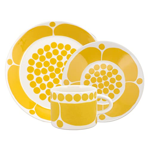 [ArA] Arabia Xk^C H3_Zbg Jbv\[T[ 280mL 16.5cm v[g 21cm Sunnuntai Cup & Saucer Plate 1028186 1028188 1028200 }OJbv M ێM  