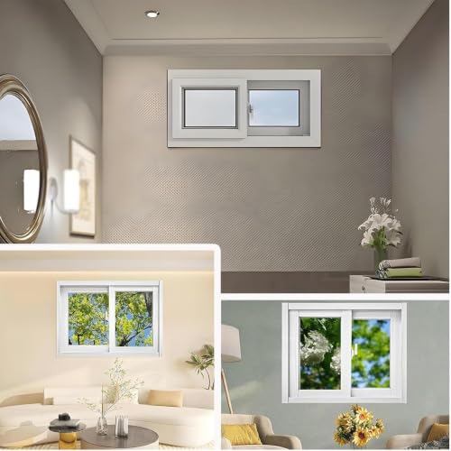 Ventana de aluminio con panel de vidrio insonorizado para aislar casetas 8