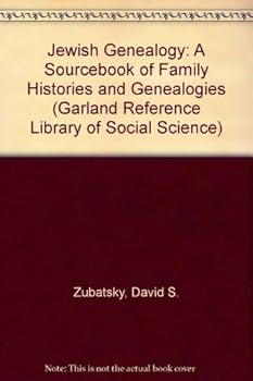 Hardcover JEWISH GENEALOGY VOL 1 (Garland Reference Library of Social Science) Book