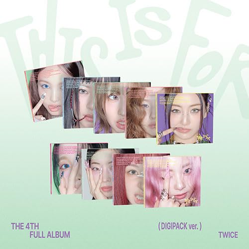 TWICE - 4TH FULL ALBUM [THIS IS FOR] (DIGIPACK ver.) (MINA COVER