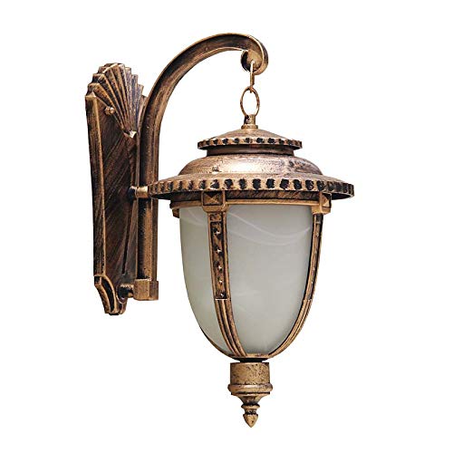 Lampe de mur extérieur étanche pour sécuriser un couloir sombre