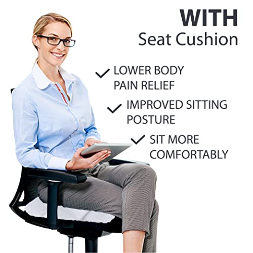 Lions Pack of 4 Seat Cushions for Dining Chairs - 37x37cm - Adjustable Kitchen Outdoor Chair Cushions with Ties Strap, Ultra Soft Comfortable Seat Pad for Living Room Office, Silver - Cosy Home Interiors Lions Pack of 4 Seat Cushions for Dining Chairs - 37x37cm - Adjustable Kitchen Outdoor Chair Cushions with Ties Strap, Ultra Soft Comfortable Seat Pad for Living Room Office, Silver - Image 5