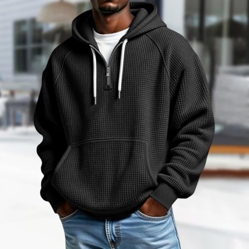 Chaqueta de punto de manga larga con capucha transpirable casual 3