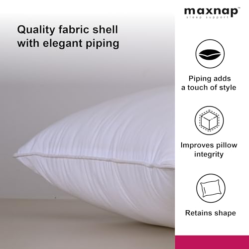 Image of Mischief Comfort Pillow | Sleeping Pillow | Bed Pillow | (16x24) inches | (41x61) cm | Made of Hollow Polyester Fiber | Swiss Cotton Fabric | Pillow Set of 4