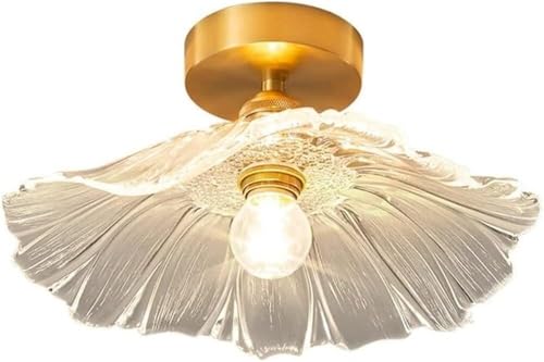 Plafonnier moderne floral doré LAUMZX pour illuminer votre chambre
