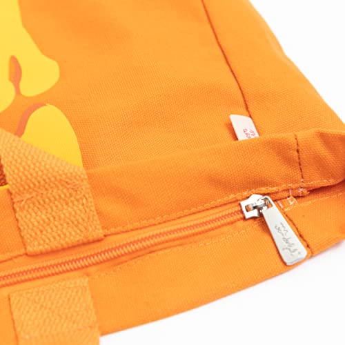 Mr. Wonderful Cloth Bag - Go with your flow, Orange - Image 2