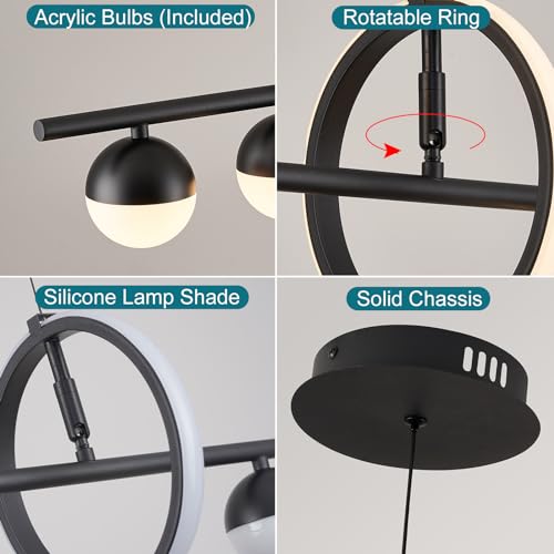 Mejores precios y opiniones de Lampara colgante negra los preferidos por los clientes. 24 Imagen adicional