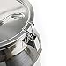 Ethedeal Milk Can - 20L/5.25Gal Stainless Steel Milk Can Canister Dairy Pot Bucket(Silver-20L/5.25Gal)