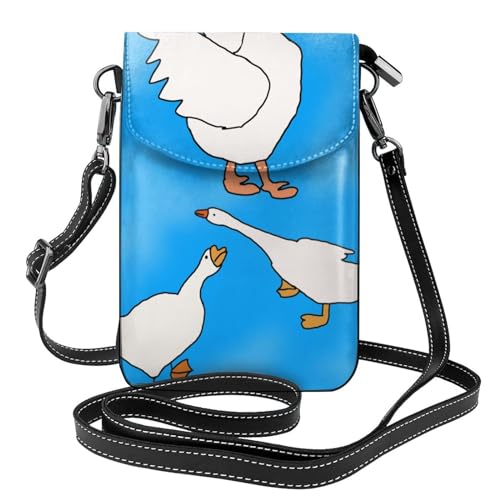 Sac pour téléphone portable noir imperméable et durable en cuir synthétique ultra doux