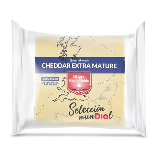 DIA SELECCIÓN MUNDIAL queso cheddar extra mature envase 200 gr