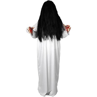 [seimeinoki] ハロウィン 貞子コスプレ衣装 お化け屋敷 ハロウィン コスチューム 怨霊の女 鬼女 仮装 ジョーク衣装 パーティー ジョーク衣装 男女 …