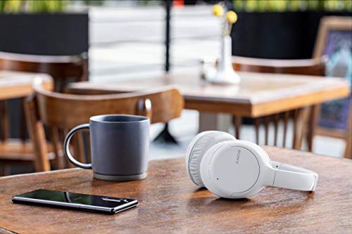 Sony WH-CH710N - Cuffie Bluetooth Wireless Over Ear con Noise Cancelling - Batteria fino a 35 Ore - Ricarica rapida (10 min. per 60 min. di riproduzione) - Multipoint - Microfono Integrato - Bianco - Image 7