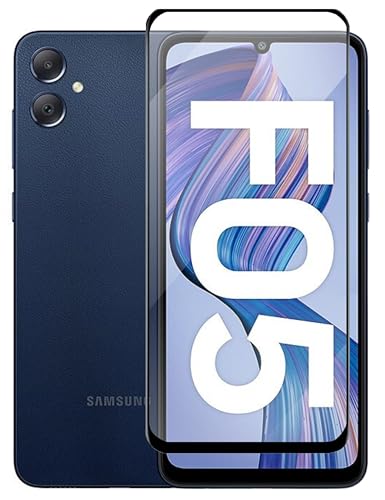 Image of SPAZY CASE Samsung Galaxy F05 Ultra Premium Adavnced Tempered Glass | HD clarity Full Edge Protection With Installation Kit for Samsung Galaxy F05
