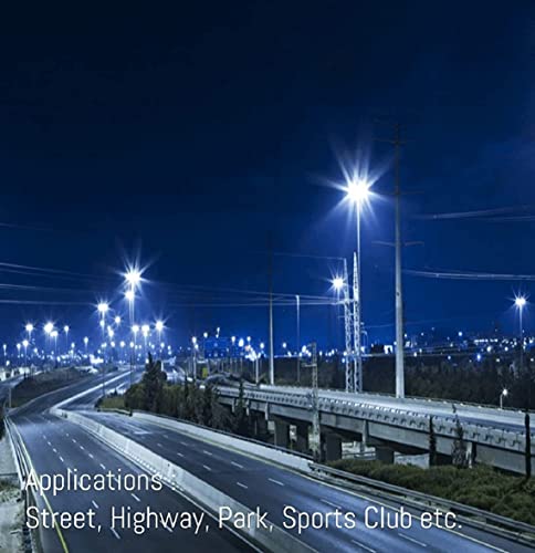 Image of DHVANTH LED 50 W Outdoor Waterproof Street Light with Osram LED, Aluminum Body, IP 65 Driver for Outdoor use. (Sun 50W P-5)