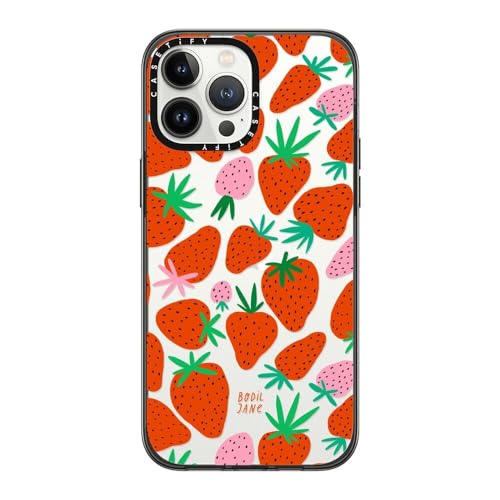 Coque iPhone 13 Pro Max légère résistante noire transparente CASETIFY