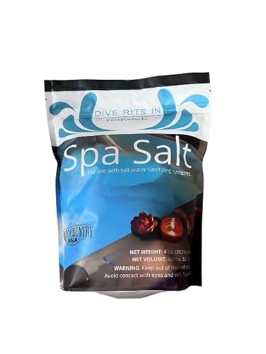 Dive Rite Spa Salt for Salt Water Hot Tubs (4 lbs)