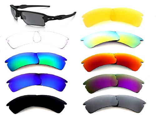 Image of Galaxy Replacement lenses For Oakley Flak 2.0 XL Sunglasses Polarized 9 Color Pairs,