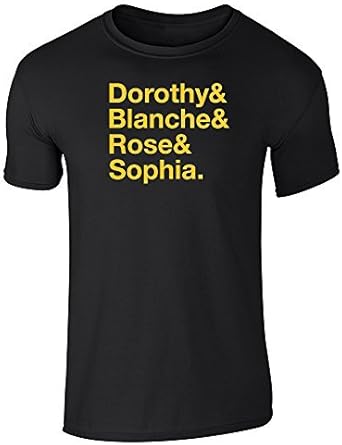 Amazon.com: Pop Threads Dorothy \u0026 Blanche \u0026 Rose \u0026 Sophia. Camiseta  divertida con gráfico retro para hombre : Ropa, Zapatos y Joyería