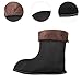 ZPGVWXKO Warm And Comfortable Fleece Socks for Camping, Outdoor Activities And Hiking, 42