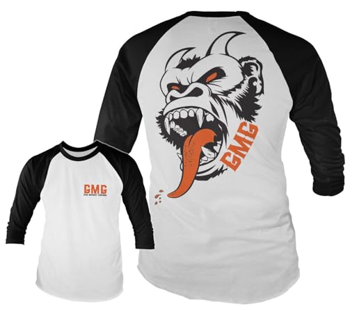T-shirt Gas Monkey Garage Deamon Monkey à manches longues pour homme